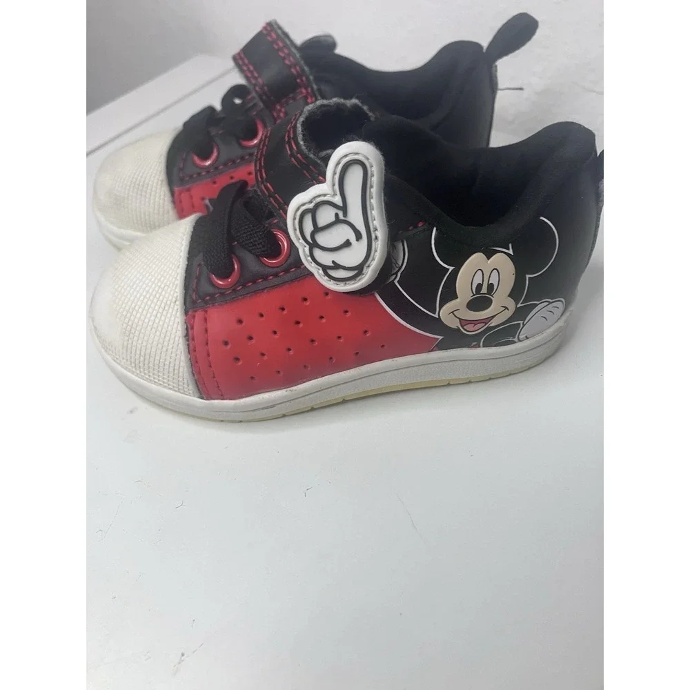 Disney Mickey Mouse Shoes Infant Size 5 Casual Sneakers